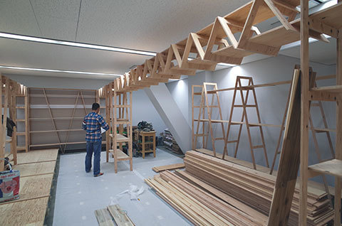 梅田 ショールーム フローリング